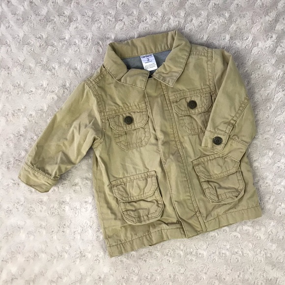 baby boy khaki jacket